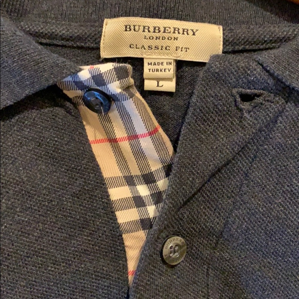 Men’s Burberry polo